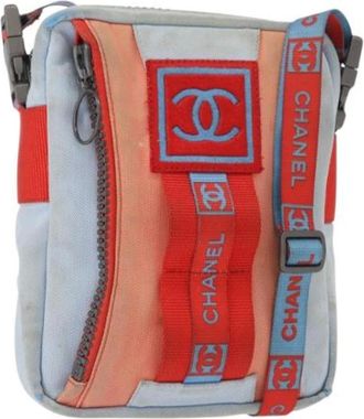 Chanel Pre-owned Cross Body Bags, female, Multicolor, Size: ONE SIZE Pre-owned Vintage Cross Body Bag