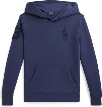 Ralph Lauren Knit Pullover Sweatshirt - unisex - Hoodies - Blauw - XL - Katoen - Hoodies & sweatvesten