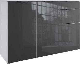 Wimex Kombikommode »Level36 C by fresh to go« mit Glaselementen auf der Front, soft-close Funktion, 122cm breit