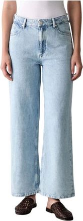 Marc O'Polo Vaqueros de Pierna Ancha - Jeans - Mujer - Azul - W26 L30
