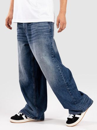 Empyre Sk8 Ultra Wide Jeans blau