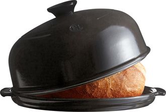 Emile Henry Flame Bread Cloche in Charcoal at Nordstrom