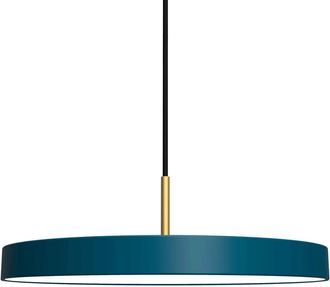 Umage Asteria Pendelleuchte LED, Messing / petrol