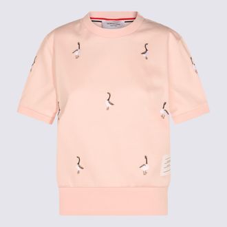 Thom Browne Pink Cotton Knitwear