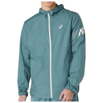 Asics Icon Jacket Laufjacke f&uuml;r Herren | t&uuml;rkis