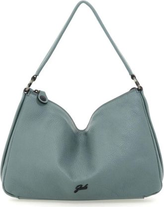 Gabs Groene leren schoudertas - Dames - Schoudertassen - Blauw - ONE Size - Leer - Tassen