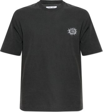 Sams&oslash;e & Sams&oslash;e Sagergei T-shirt - Heren - T-shirts - Zwart - S - Katoen - Tops