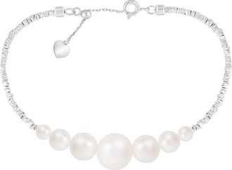 Splendid Pearls Pearl Station Bracelet