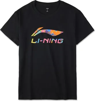 Li-Ning Classic Logo T-shirt Black Multi AHSU835-1