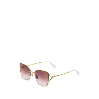 Bulgari Serpenti Viper Zonnebril - Dames - Accessoires - Geel - Maat: 56 MM