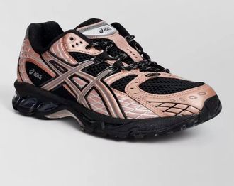 Asics mesh low-top sneakers