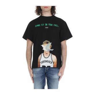 Throwback Hombre, Camisetas, Negro, Talla: M