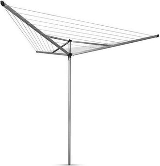 Brabantia Secador De Paraguas Essential De Aluminio De 3 Brazos Con Enchufe L.30 M