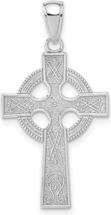 Diamond2Deal 14k Gold Celtic Cross Pendant