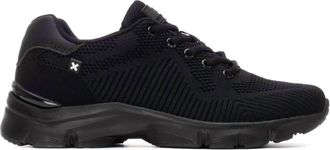 Xti Womens 144361 Round Toe Sneakers In Black