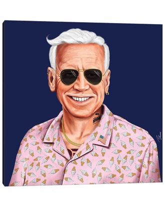 iCanvas Joe Biden By Amit Shimoni Wall Art