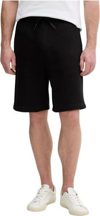 Trussardi Diagonal Jersey Bermuda Shorts - Heren - Bermuda - Zwart - S - Katoen - Korte Broeken