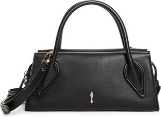 Christian Louboutin Mini Lambskin Baquette Bag in Black at Nordstrom