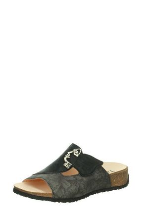 Think Mizzi with Face Sandal in Black/Kombi at Nordstrom, Size 11-11.5Us