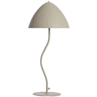 Light & Living L&aacute;mpara De Mesa - Elimo - Beige - Metal - - Light&living