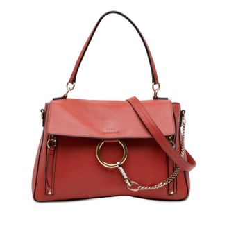 Chlo&eacute; Pre-owned Chloe Medium Leather Faye Day Satchel Ladies 03-18-45-65