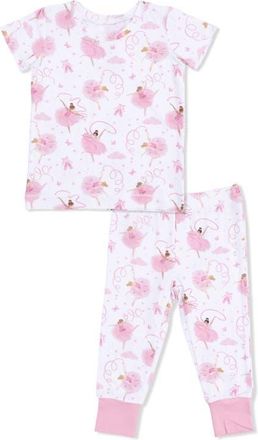 Angel Dear Kids Ribbon Ballerinas Shirt & Pants Set in White at Nordstrom, Size 18-24M