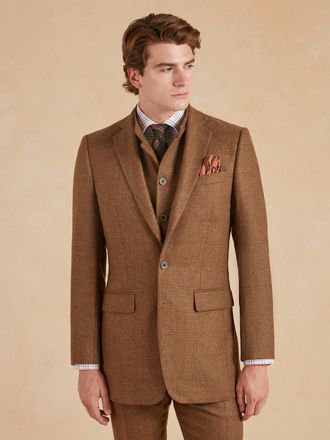 Oliver Brown Eaton Jacket - Ambermoore Plaid Tweed