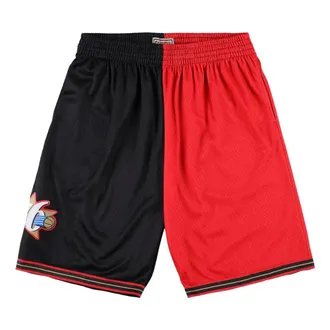 Mitchell & Ness X Nba Split Swingman Shorts Philadelphia 76ers 2000 SMSH4855-P7600PPPBKGD