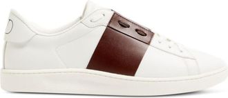 Valentino Garavani Brown Color Block Sneakers