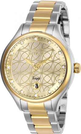 Invicta Angel Gold Dial Two-tone Ladies Watch 27435