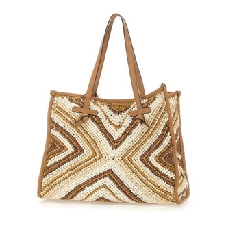 Gianni Chiarini Tote Bags, female, Beige, Size: ONE SIZE Marcella Shoulder Bag