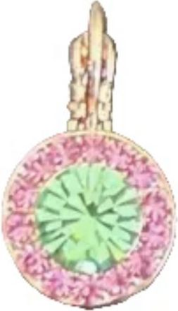Mariana Womens Tutti Frutti Sophia Earrings In Green/ Pink
