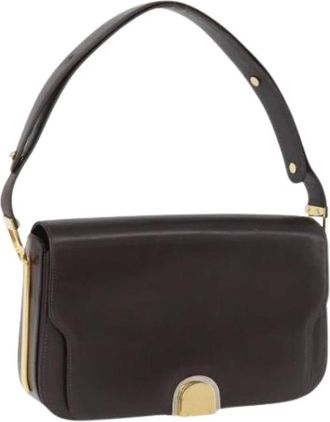 Gucci Pre-owned Shoulder Bags, female, Brown, Size: ONE SIZE Pre-owned Vintage Shoulder Bag