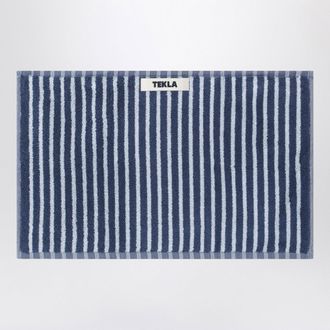 Tekla Striped blue guest towel 30x50 cm