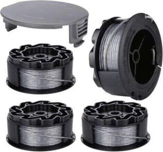 OEM Carrete De Hilo Para Desbrozadora Bosch Universalgrasscut 18 18-26 18-260 F016800570 Con Tapa (4 Piezas)