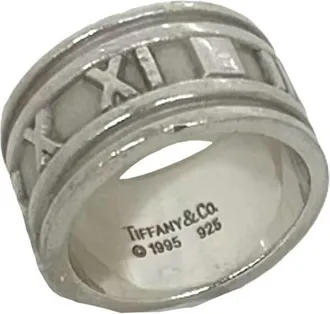 Tiffany & Co. Silver Silver 925 Band Ring (Pre-Owned)