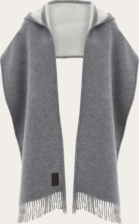 Ferragamo Women Hooded scarf Grey