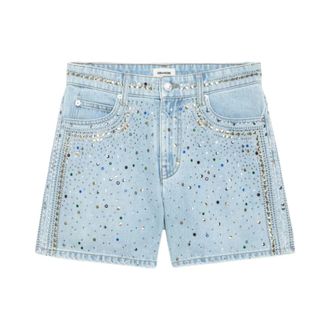 Zadig&Voltaire Shorts in denim Sadys - - Shorts - Donna - Blu - M