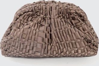Maria La Rosa Womens Game Clutch In Fango