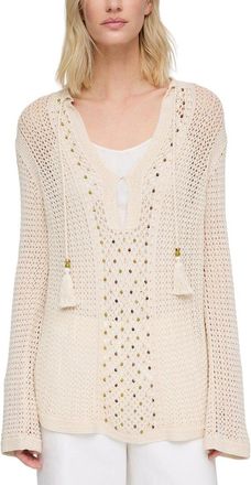 Lafayette 148 New York Open Stitch Tunic