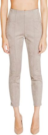 Street One Dames, Broeken, Grijs, Maat: 2XL Suède