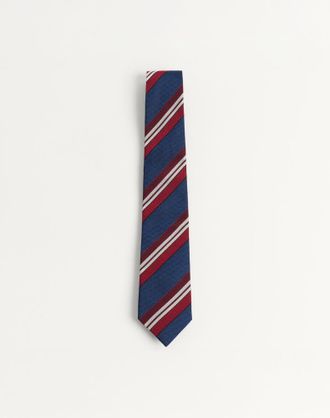 Valentino Garavani Valentie Striped Silk Tie