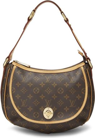 Louis Vuitton Brown Monogram Coated Canvas Tulum Pm (Authentic Pre-Loved)