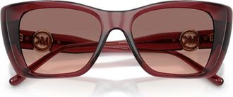 Michael Kors Tokyo Zonnebril - Dames - Zonnebrillen - Bruin - 53 MM - Accessoires