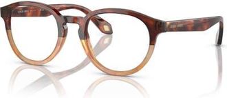 Giorgio Armani 50mm Phantos optical glasses in Brown at Nordstrom
