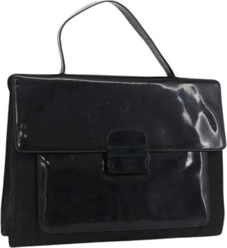 Prada Pre-owned Handbags, female, Black, Size: ONE SIZE Pre-owned Vintage Nylon Business Bag