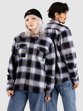 adidas Gonz Flannel Camicia blu