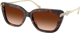 Swarovski SK6065U 100274 Womens Sunglasses Tortoiseshell Size 55