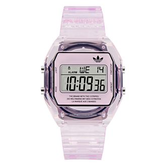 adidas Originals Adidas Originals Digitale Twee Kristal Uniseks Roze Horloge AOST24066