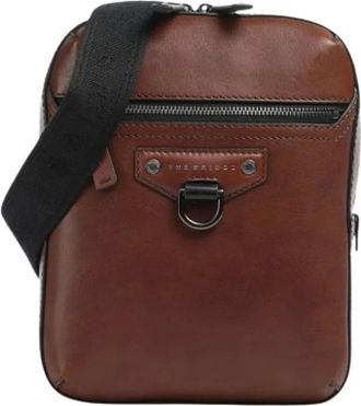 The Bridge Tassen, Heren, Bruin, ONE Size, Leer, Iacopo Crossbody